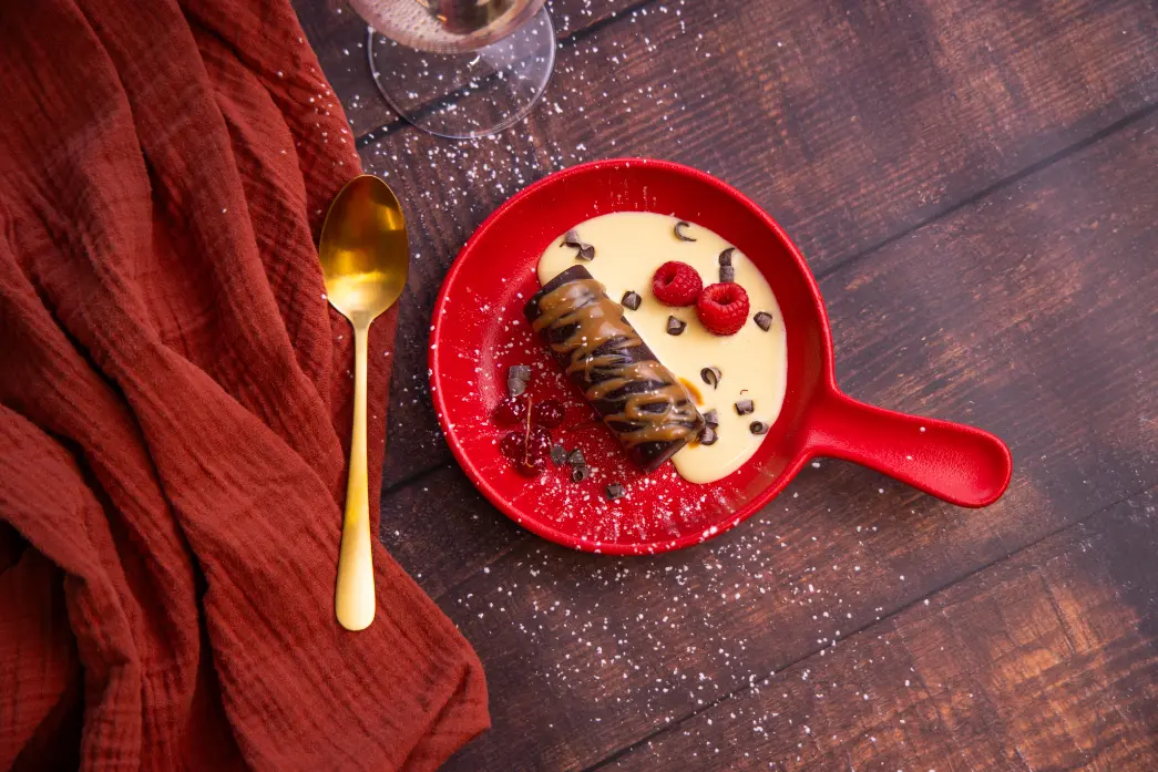 Dessert individuel de qualité, service traiteur Anjou Saveurs