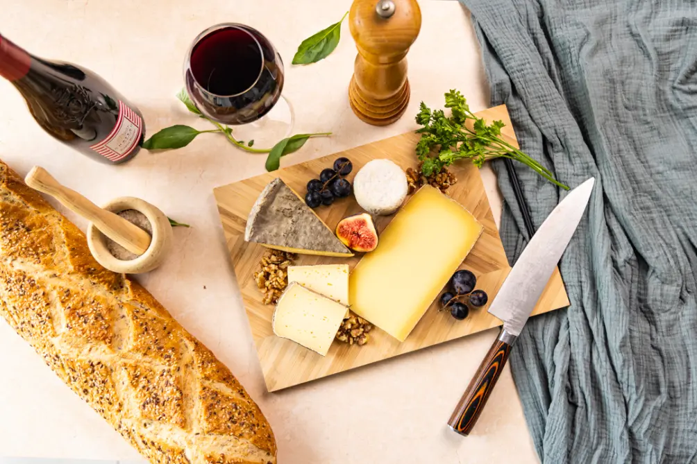 Plateau de fromages affinés pour réception, par Anjou Saveurs traiteur à Angers